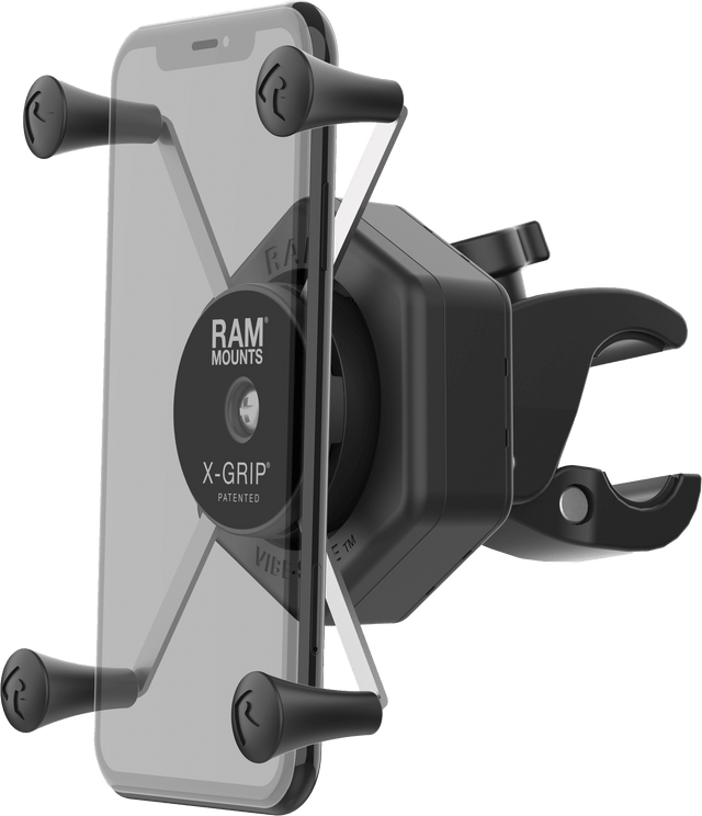 RAM-HOL-UN10-462-400 Ram X-Grip Vibe-Safe L Phone Mount With Small Tough-Claw - RV and Auto Parts