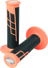 ProTaper Clamp-On 1/2 Waffle Grip - Neon Orange/Black - 021661