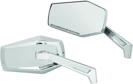 Kuryakyn Hex Mirrors Chrome - RV and Auto Parts