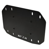 Westin 18-25 Wrangler JL Spare Tire Delete Plate - Tex. Blk - Westin