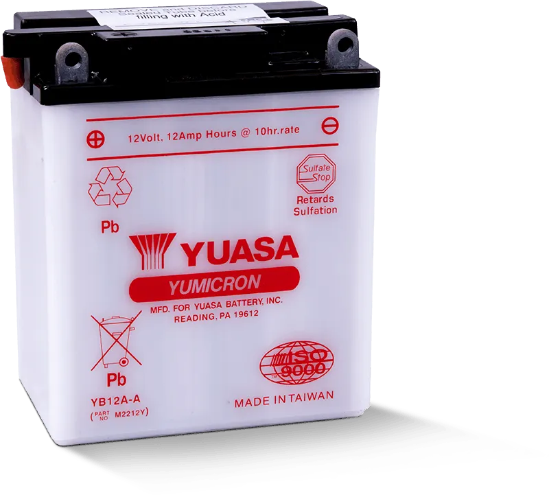 Yuasa YB12A-A Yumicron 12 Volt Battery