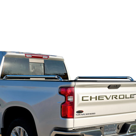 Putco 19-20 Chevy Silverado LD - 5.5ft Bed Locker Side Rails - 89855