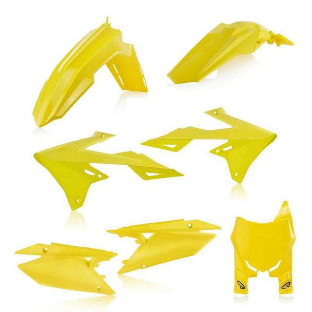 Cycra 19+ Suzuki RMZ-250 5-pc Replica Body Kit - Yellow - RV and Auto Parts