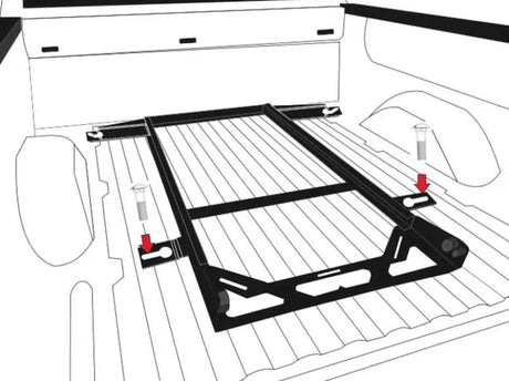 BSA-F150-2015 Bed Slide Installation Kit