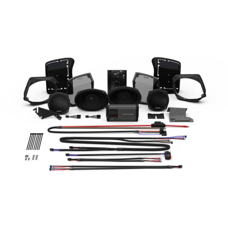 Rockford Fosgate 1998-2013 Harley Davidson Street Glide Stage 3 Audio Kit - RV and Auto Parts