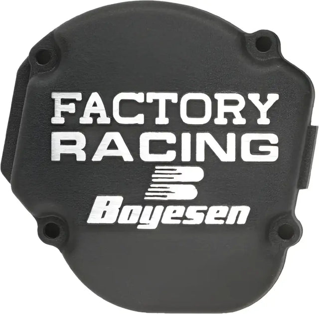 BOYESEN Factory Racing Ignition Cover Black for Powersports