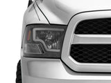 Raxiom 09-18 Dodge RAM 1500 LED Bar Headlights- Black Housing (Clear Lens) - R117803