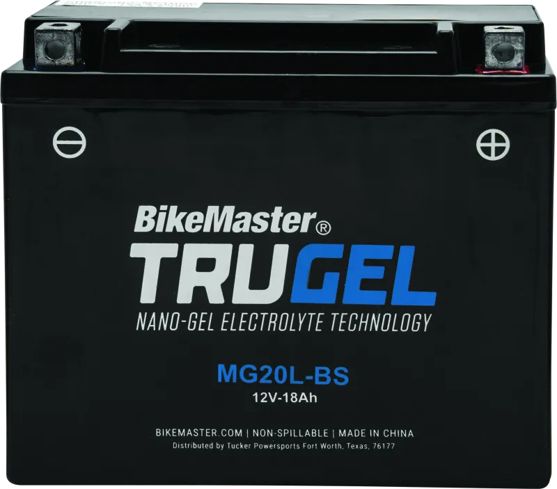 BikeMaster Trugel Battery MG20L-BS - RV and Auto Parts