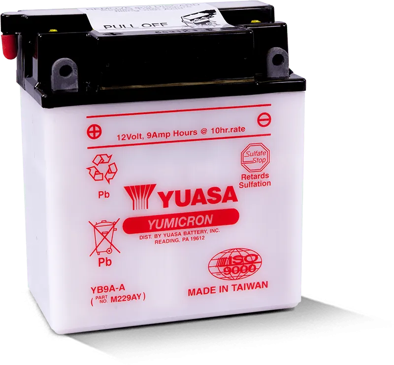 Yuasa YB9A-A Yumicron 12 Volt Battery