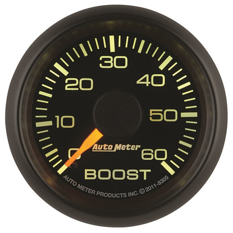 Autometer Factory Match 52.4mm Mechanical 0-60 PSI Boost Gauge - 8305