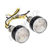 Letric Lighting Surface Ind Lights Blk Wht/Amb - RV and Auto Parts