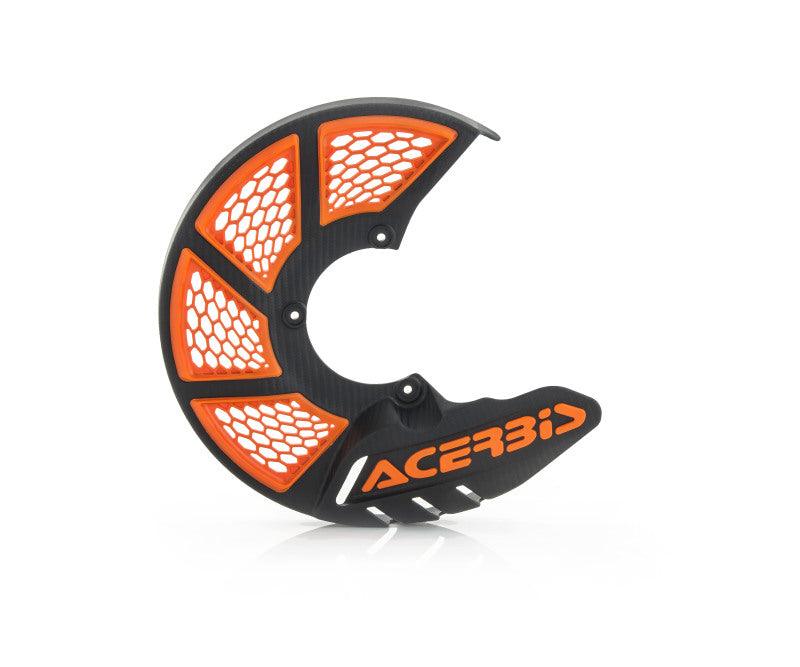 Acerbis X-Brake Vented Disc Cover - Black/16 Orange - RV and Auto Parts