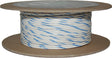 NWR-96-100-20 Namz Custom Cycle 100' Spool 20-Gauge Wire (White/Blue Stripe) - RV and Auto Parts