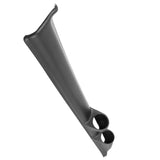 Autometer 92-95 Honda Civic 2dr/HB 52mm Black Dual Pillar Pod - 22410