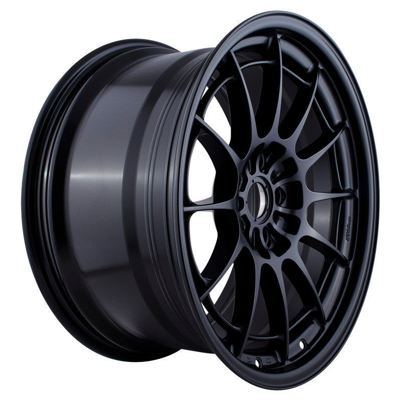 Enkei NT03+M 18x9.5 5x114.3 40mm Offset 72.6mm Bore Black Wheel G35/350Z *MOQ 40 Wheels* - 3658956540BK