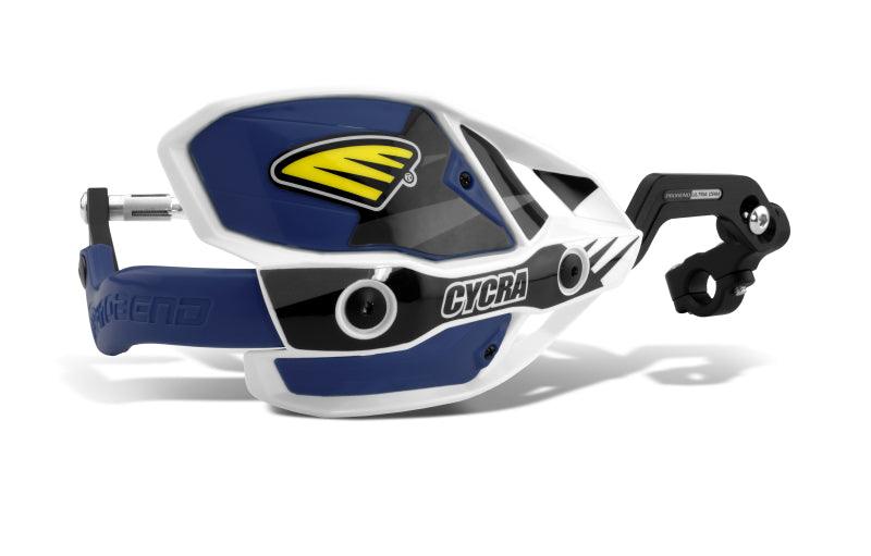 Cycra CRM Ultra 1-1/8 in. Clamp w/White Shields/Husky Blue Covers - RV and Auto Parts