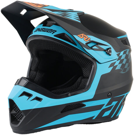 Answer AR1 Sweep Helmet Black/Astana/Hyper Orange - Small - Answer