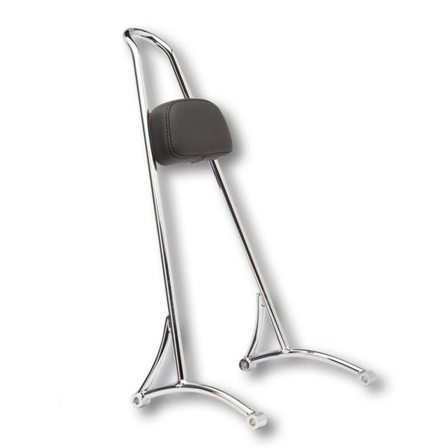 Burly Brand Tall Sissy Bar 20in - Chrome - RV and Auto Parts