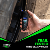 Rhino USA Digital Tire Pressure Gauge 150 Psi (Black) - Rhino USA