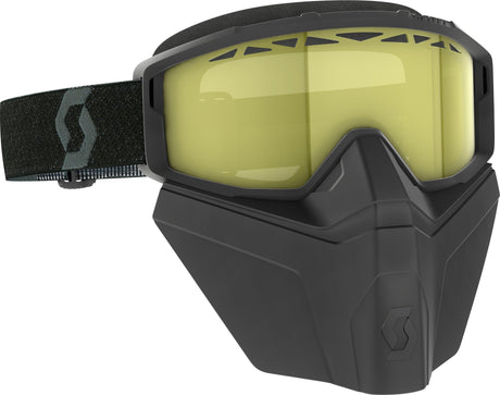 278608-1007029 Scott Primal Safari Facemask Goggle Black/White Yellow - RV and Auto Parts