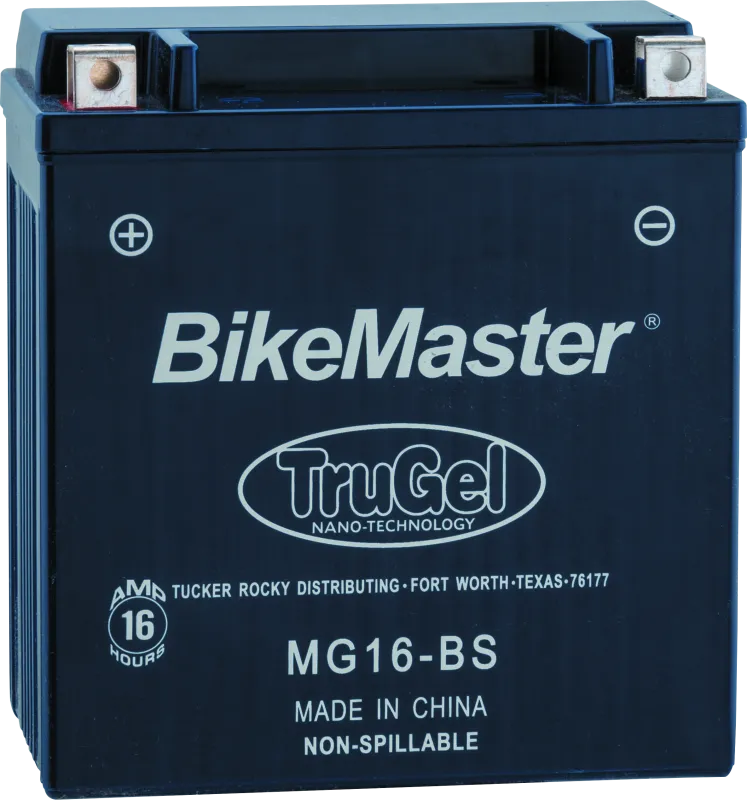 BikeMaster Trugel Battery MG16-BS - RV and Auto Parts