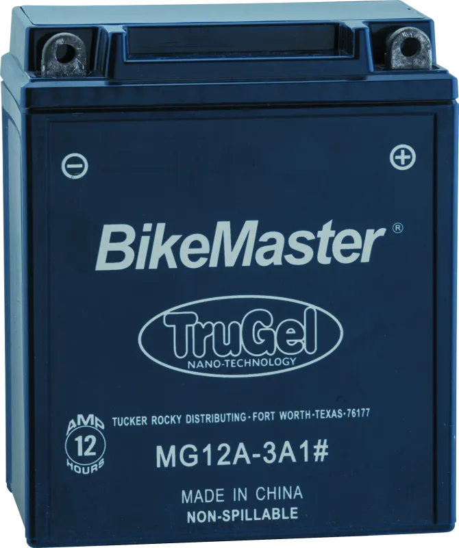 BikeMaster Trugel Battery MG12A-3A1 - RV and Auto Parts