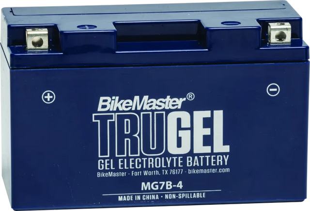 BikeMaster Trugel Battery MG7B-4 - RV and Auto Parts