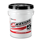 Maxima 530MX 100% Synthetic 4T Racing Engine Oil - MX / Offroad - 5 Gallon container featuring Maxima Racing Oils branding and black lid.