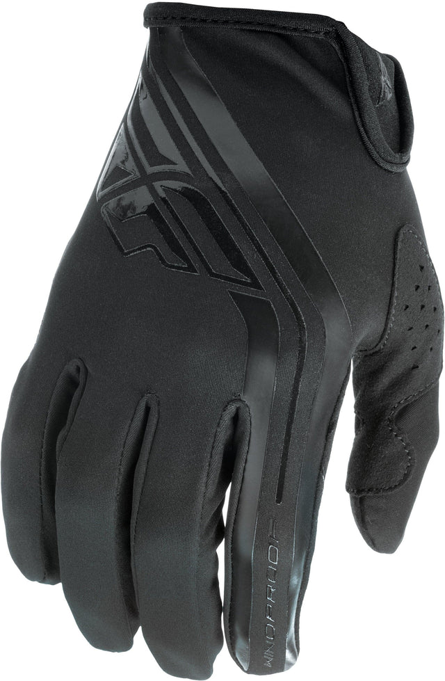 Youth Windproof Gloves Black Sz 06