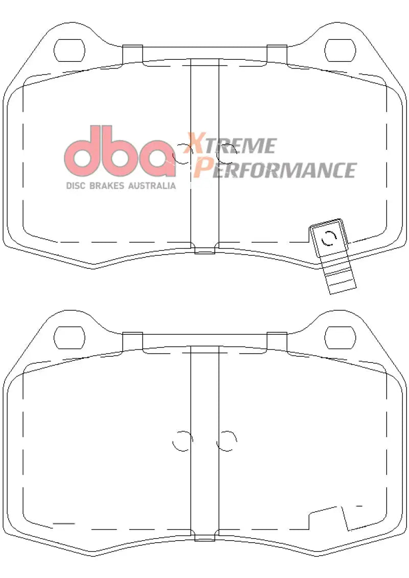 DBA 03-07 G35 w/ Brembo XP650 Front Brake Pads - DB1520XP