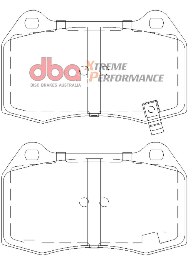 DBA 03-07 G35 w/ Brembo XP650 Front Brake Pads - DB1520XP