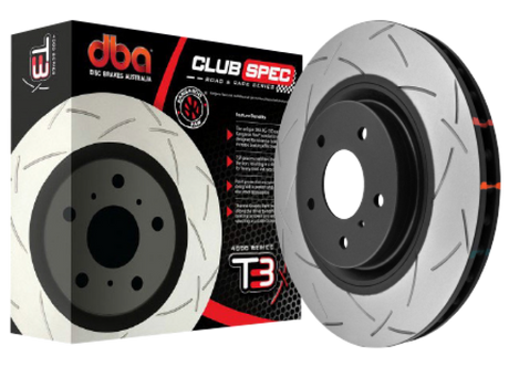 DBA 2020+ Chevrolet Corvette C8 J55 Z51 Front Slotted 4000 Series Rotor - 43928S