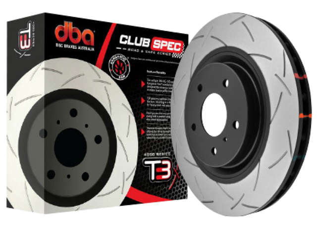 DBA 2020+ Chevrolet Corvette C8 J55 Z51 Front Slotted 4000 Series Rotor - 43928S