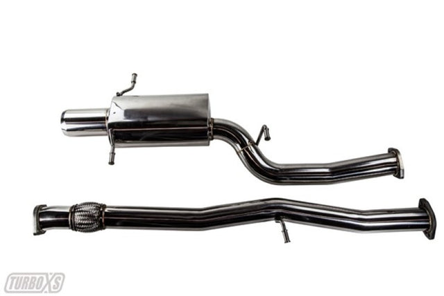 Turbo XS 02-07 WRX-STi Catback Exhaust Polished Tips 