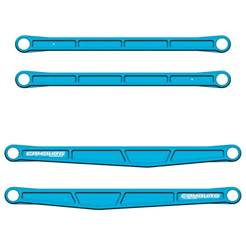 Camburg Ford Raptor 21-23 KINETIK Series Rear Billet Trailing Arm Kit (King Blue) - RV and Auto Parts