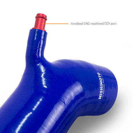 Mishimoto 01-05 Lexus IS300 Silicone Post MAF Intake Hose Kit - Blue - Mishimoto