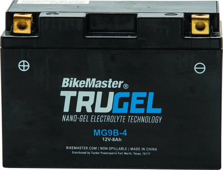 BikeMaster Trugel Battery MG9B-4 - RV and Auto Parts