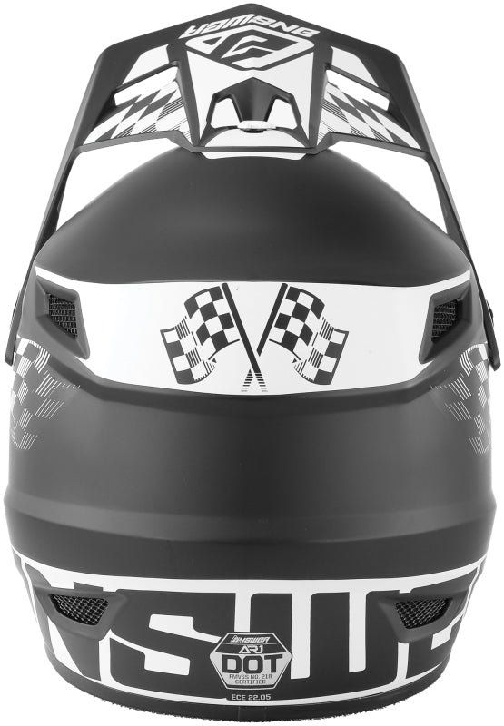 Answer AR1 Sweep Helmet Black/White - XS - Answer