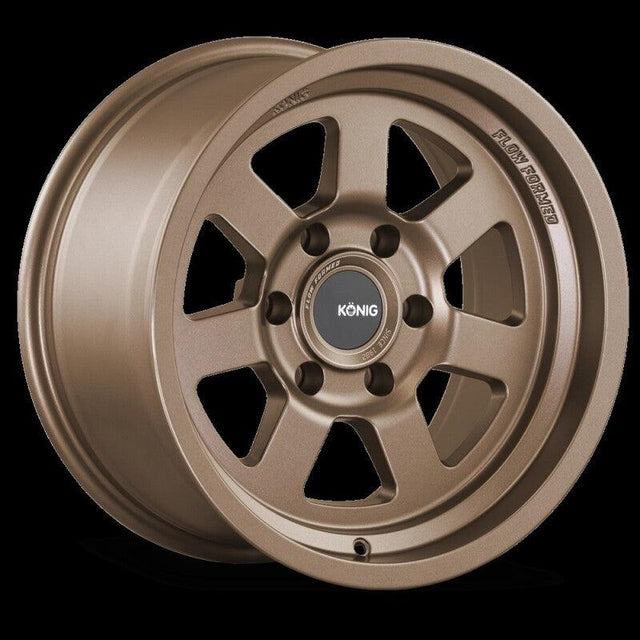 Konig HT2 17X8.5 6X139.7 ET-6 Satin Bronze - RV and Auto Parts