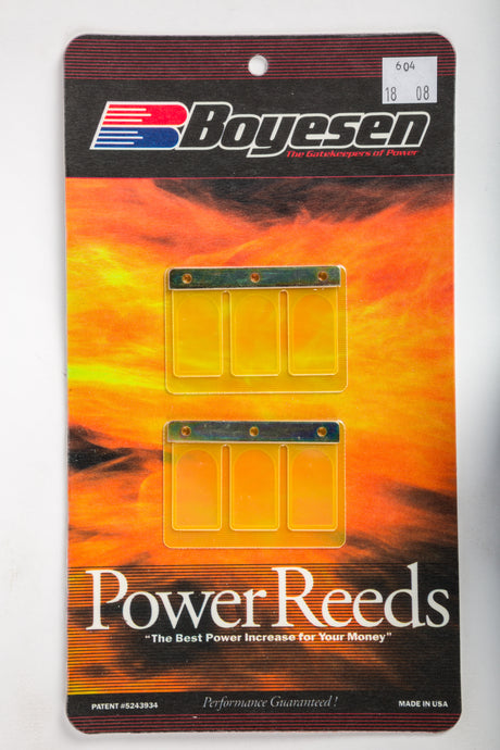 604 Boyesen Dual Stage Power Reeds Dura Flex w/Rev Plates