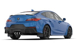 Rally Armor 23-24 Acura Integra + Integra A-Spec Black UR Mud Flap W/Blue Logo (No Drilling Req.)