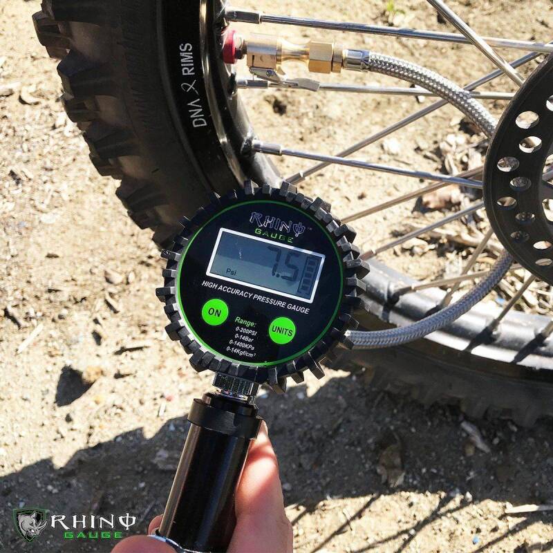 Rhino USA 200 Psi Digital Tire Inflator Gauge - Rhino USA