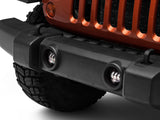 Raxiom 07-22 Jeep Wrangler JK/JL Axial Series Tri-Bar LED Fog Lights- White - J130811