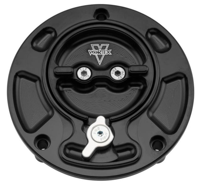 Vortex Racing V3 Fuel Cap Yamaha- Black - Vortex Racing