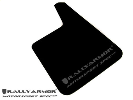 Rally Armor Universal Motorsport Spec Black UR Mud Flap Metallic Black Logo - Rally Armor