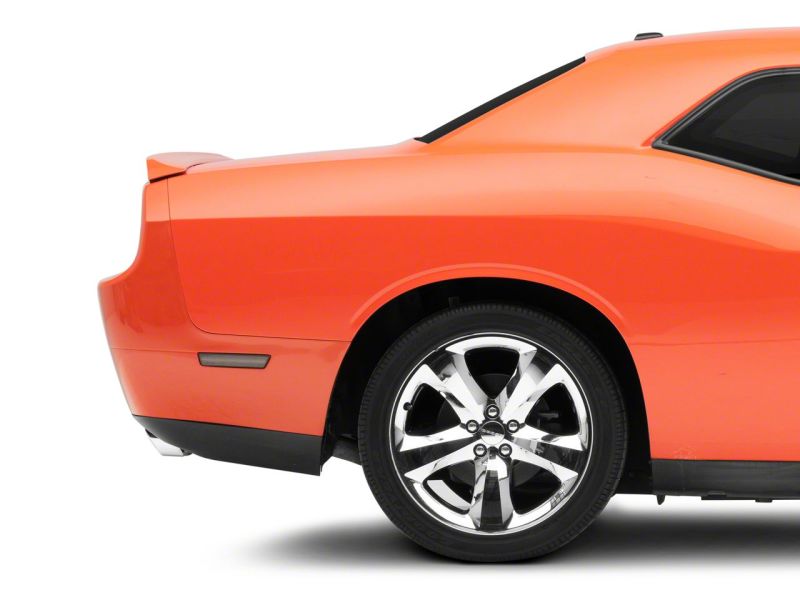 Raxiom 08-14 Dodge Challenger 11-14 Dodge Charger Axial Series LED Rear Side Marker Lights- Smoked - CH7123