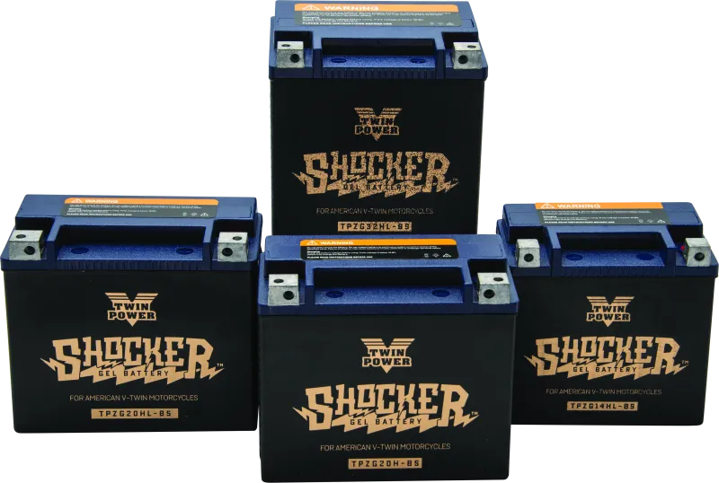 Twin Power YTX-14L Shocker Gel Battery Replaces H-D 65958-04 - RV and Auto Parts