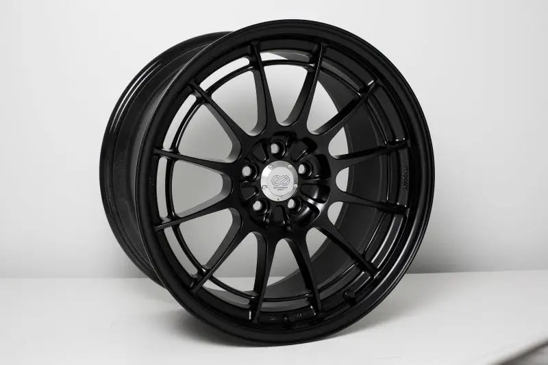 Enkei NT03+M 18x9.5 5x100 40mm Offset Black Wheel (Min Order Qty 40) - 3658958040BK