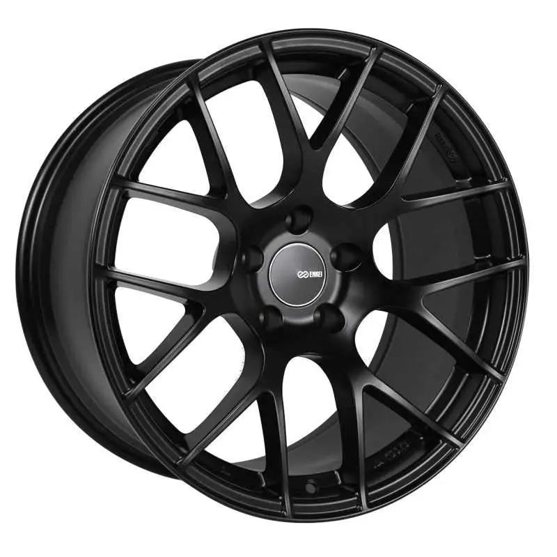 Enkei Enkei Raijin 18x10.5 25mm Offset 5x114.3 Bolt Pattern Black Wheel