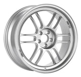 Enkei RPF1 15x7 4x100 41mm Offset 73mm Bore Silver Wheel Honda & Acura 4-Lug/02-06 Mini - Truck Automotive